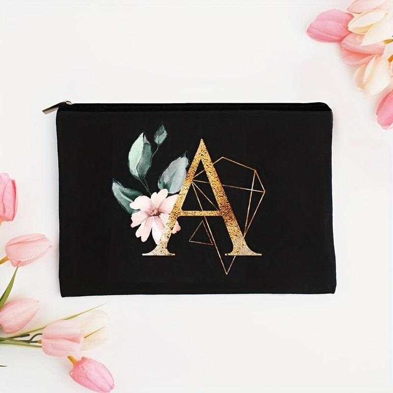 Chic Women's Cosmetic Bag for Bridesmaids Travel