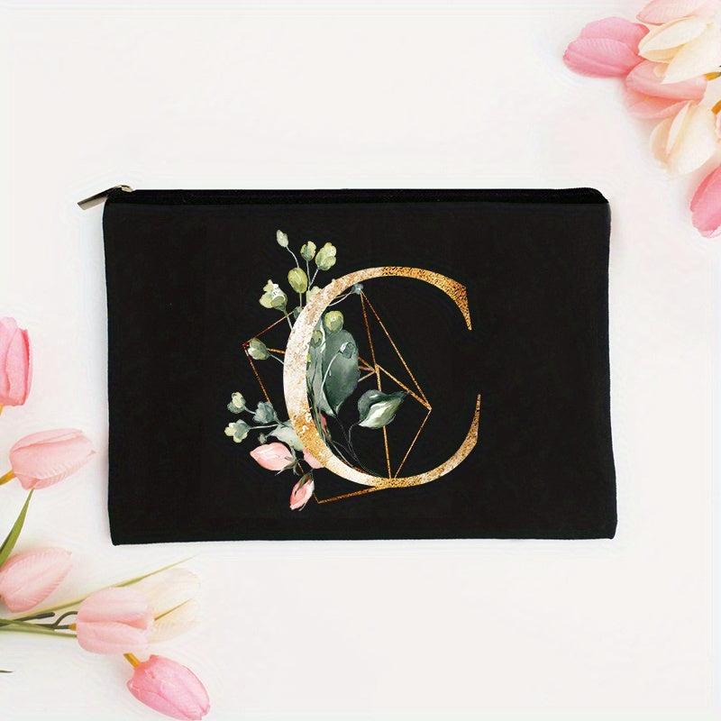 Chic Women's Cosmetic Bag for Bridesmaids Travel
