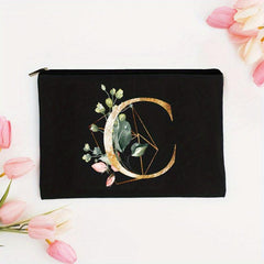Chic Women's Cosmetic Bag for Bridesmaids Travel