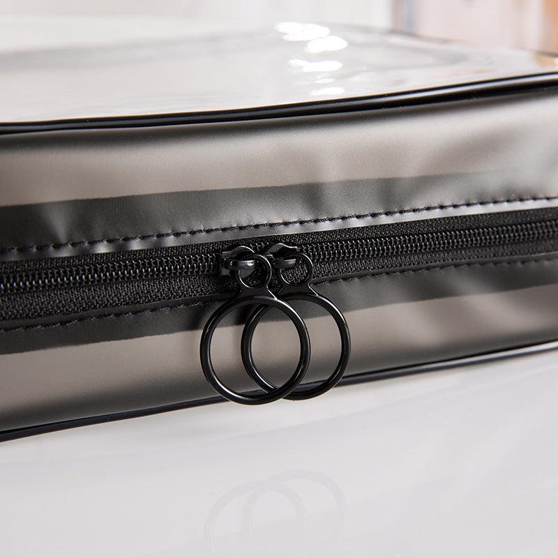 Clear Travel Toiletry Bag Waterproof Makeup Organizer Bags Set For Men And Women