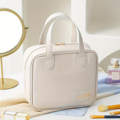 Small Square Travel Makeup Bag Waterproof Organizer Case