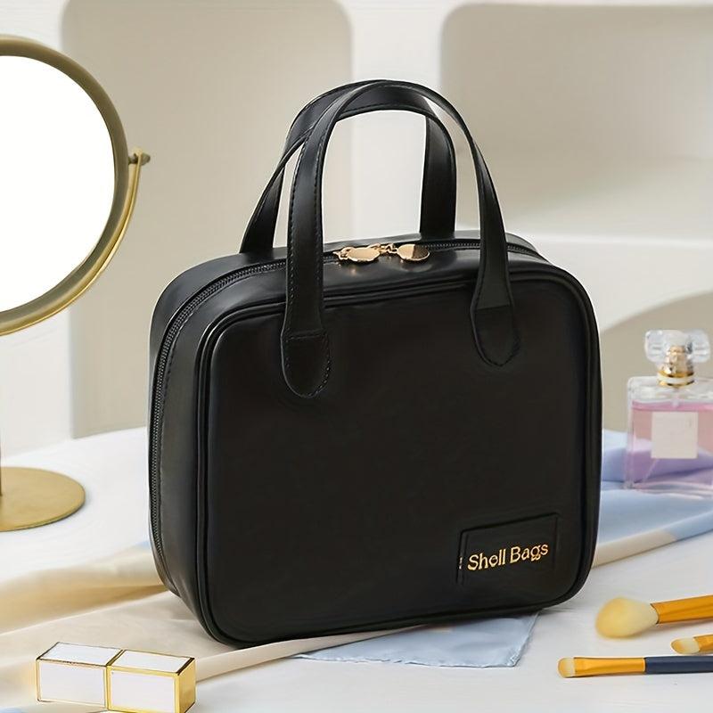 Small Square Travel Makeup Bag Waterproof Organizer Case