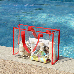 Portable Waterproof Makeup Bag with Handle for Swimming