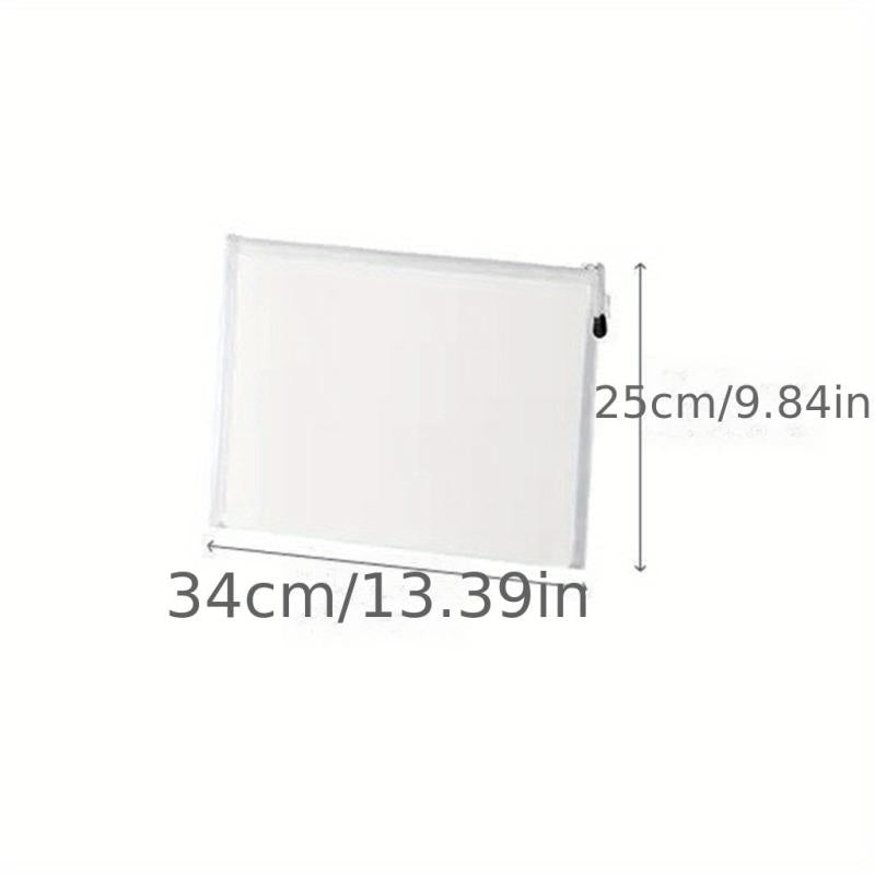 10pcs S M L Mesh Zipper Makeup Pouch Waterproof Zip File Folders