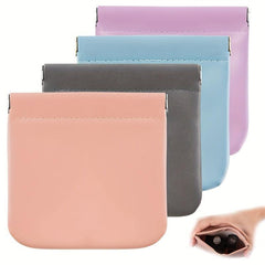 Small Makeup Pouch Waterproof PU Leather Mini Pouch For Cosmetics Jewelry