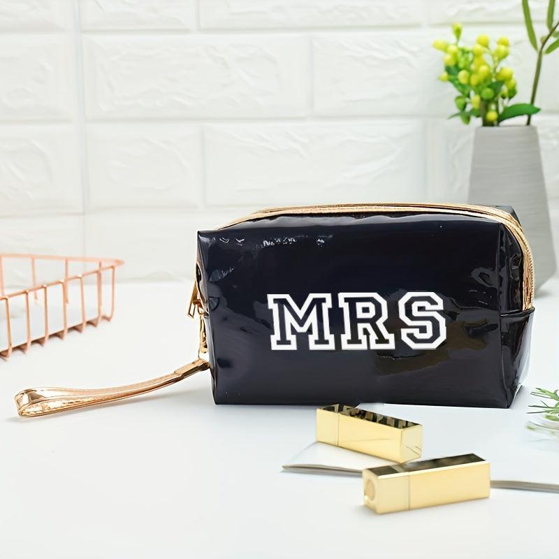 Y2K Laser Letter Pattern Makeup Bag For Women