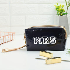 Y2K Laser Letter Pattern Makeup Bag For Women