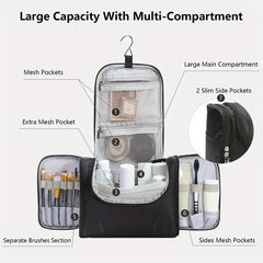 Waterproof Ladies Toiletry Bag Makeup Travel Organizer Shampoo Holder