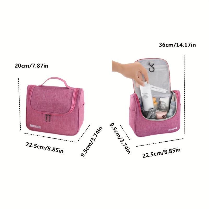 Water-Resistant Hanging Toiletry Bag for Travel