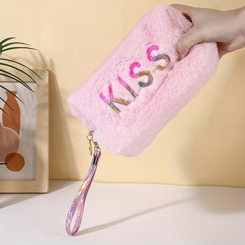 Preppy Makeup Bag Portable Travel Cosmetic Pouch