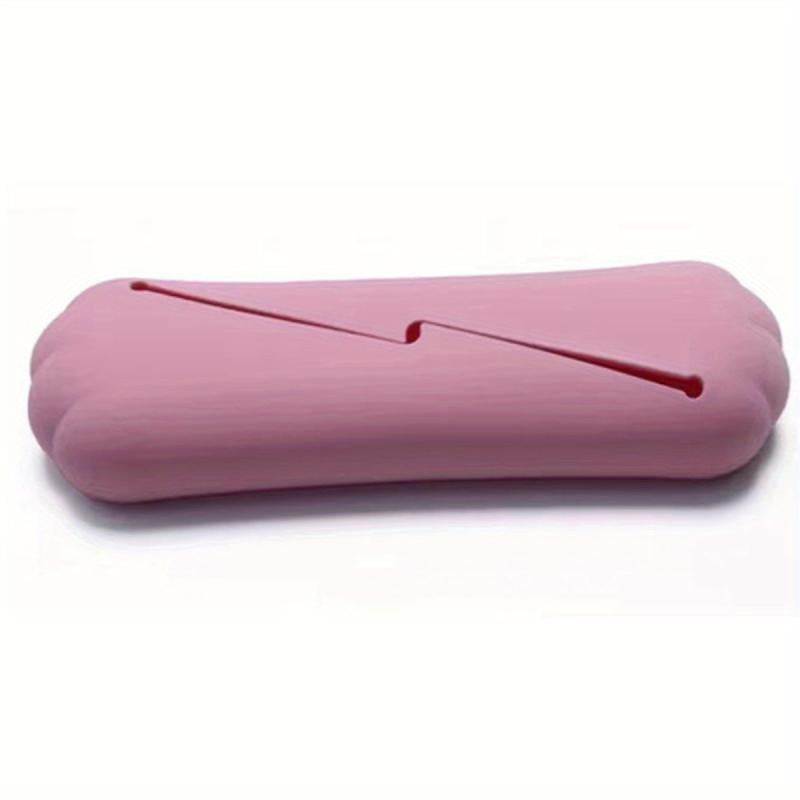 Travel Makeup Brush Holder Portable Silicone Case Bag