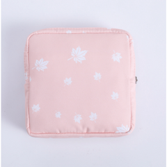 Travel Cosmetic Bag for Women - Organize Makeup Lipstick Sanitary Napkins