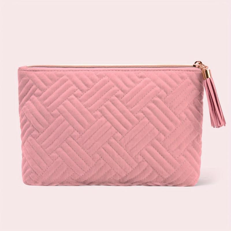 Quilting Makeup Bag Large Capacity Cosmetic Bag
