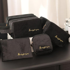 Makeup Bag Zipper Pouch Travel Cosmetic Organizer Roomy Travel Bag For Women