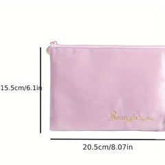 Makeup Bag Zipper Pouch Travel Cosmetic Organizer Roomy Travel Bag For Women