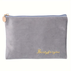 Makeup Bag Zipper Pouch Travel Cosmetic Organizer Roomy Travel Bag For Women