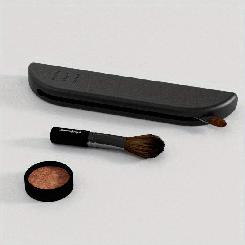 Portable Silicone Makeup Brush Holder for Travel and Organization