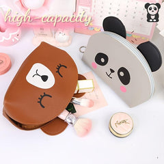 Panda Makeup Bag Zipper Pouch Travel Toiletry Gift for Girls Women