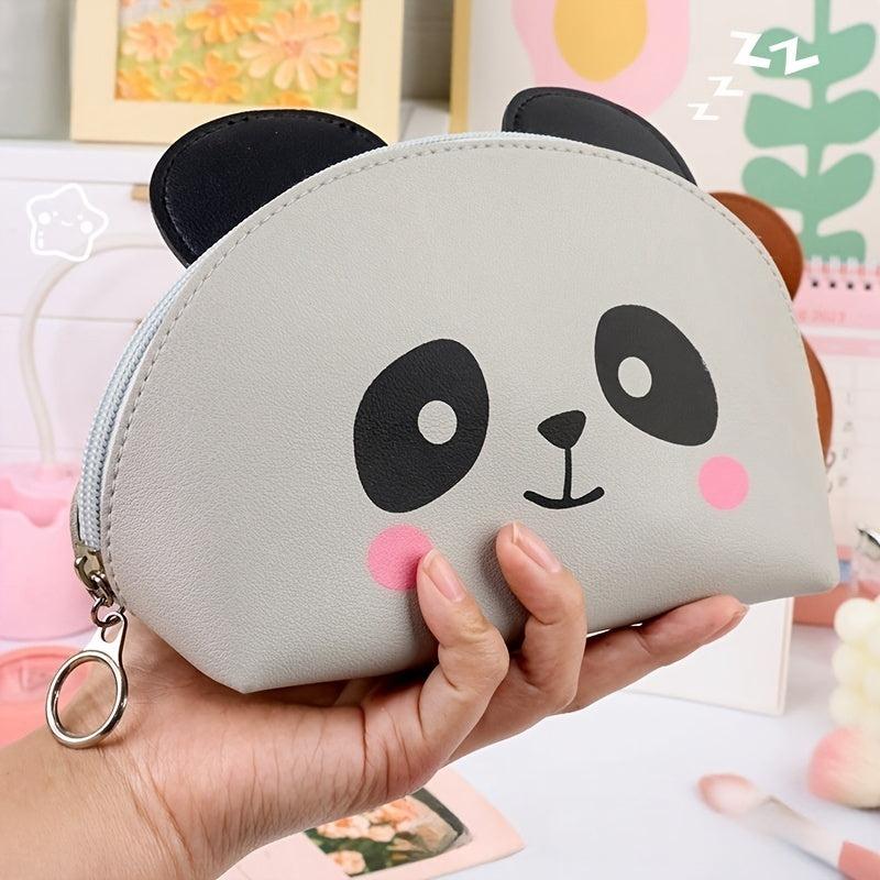 Panda Makeup Bag Zipper Pouch Travel Toiletry Gift for Girls Women