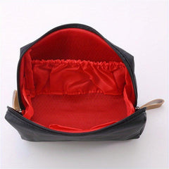 Small Makeup Bag Zipper Purse Nylon Cosmetic Bag Waterproof Toiletry Bag
