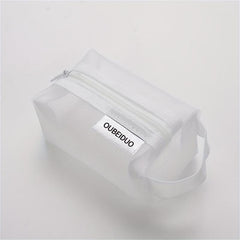 Mesh Pouch Makeup Bag Zipper Cosmetic Organizer Travel Daily Small Items