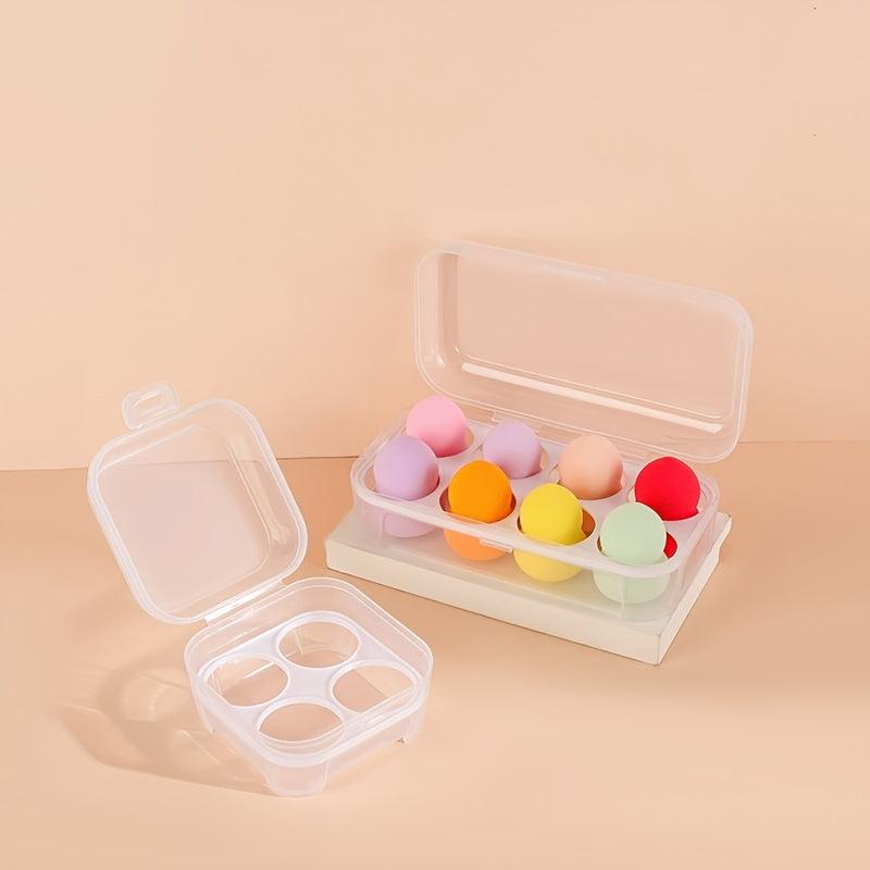 Makeup Sponge Egg Holder Storage Box Dry Rack Powder Puff Stand Organizer