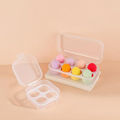 Makeup Sponge Egg Holder Storage Box Dry Rack Powder Puff Stand Organizer