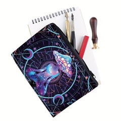 Mushroom Cosmetic Bag Travel Portable Small Makeup Pouch Toiletry Organizer