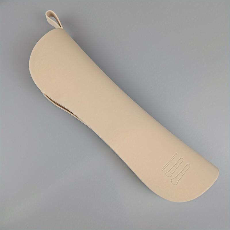 Travel Silicone Makeup Brush Holder Portable Cosmetic Organizer