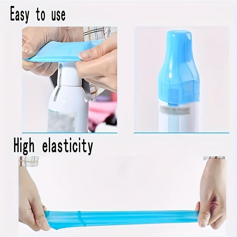 8pcs Silicone Travel Bottle Covers Stretching Sleeves Travel Accessories
