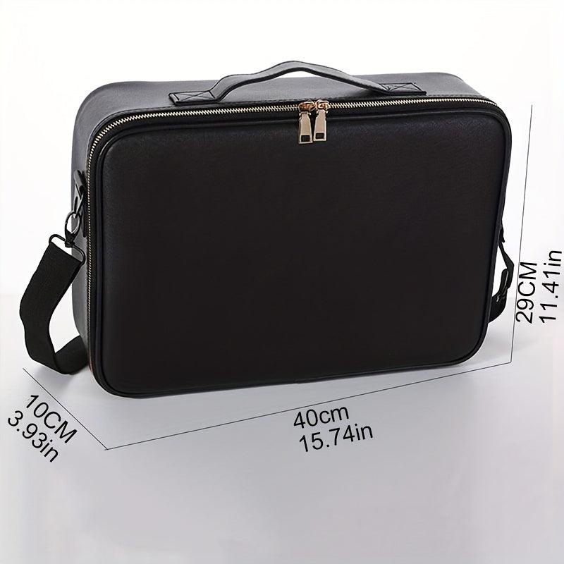 Travel Makeup Train Case Professional Cosmetic Bag Organizer Portable