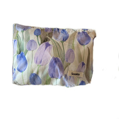 Colorful Flower Makeup Bag Portable Travel Storage Large Capacity