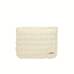Pleated Candy Cosmetic Bag Y2K Accessories Make Up Bag