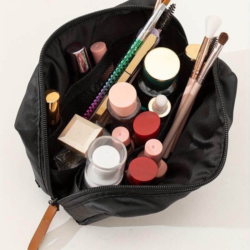 Double Zipper Pouch Waterproof Lipstick Bag Style Makeup Bag