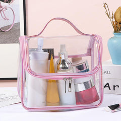 Transparent PVC Makeup Bag Waterproof Travel Storage Wash Bag