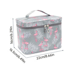 Waterproof Cosmetic Bag Large Capacity Makeup Organizer with Storage Box