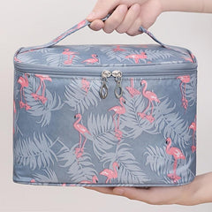 Waterproof Cosmetic Bag Large Capacity Makeup Organizer with Storage Box