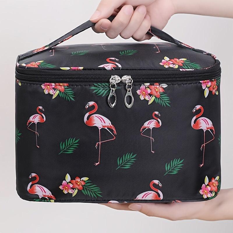 Waterproof Cosmetic Bag Large Capacity Makeup Organizer with Storage Box
