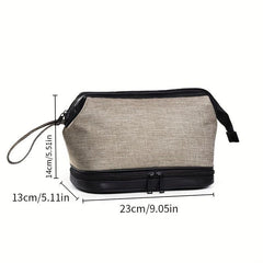 Travel Toiletry Bag Dry and Wet Separation Waterproof Makeup Bag