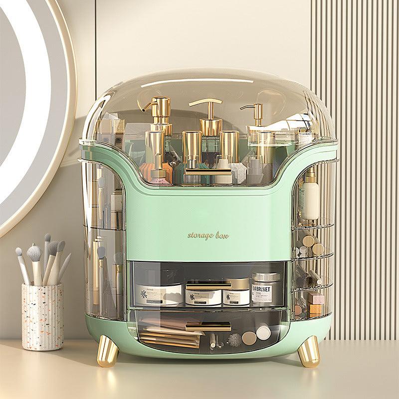 Makeup Organizer Dust Water Proof Cosmetics Storage Display Cases
