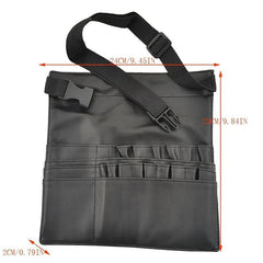 Makeup Brush Bag Belt with Pockets Foldable Adjustable Apron Pack