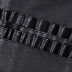 Makeup Brush Bag Belt with Pockets Foldable Adjustable Apron Pack