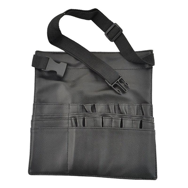 Makeup Brush Bag Belt with Pockets Foldable Adjustable Apron Pack