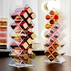 Acrylic Lipstick Holder Organizer 16 Spaces Desktop Lipgloss Storage Box