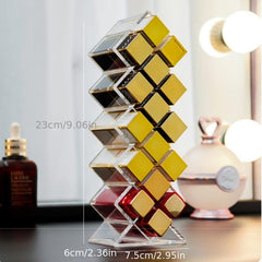 Acrylic Lipstick Holder Organizer 16 Spaces Desktop Lipgloss Storage Box