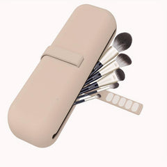 Travel Makeup Brush Holder Organizer Bag Case Cosmetic Pouch Toiletry Organizer