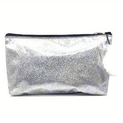 Glitter Waterproof Makeup Case Cosmetic Bag for Travel & Toiletry Storage