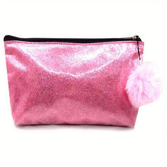 Glitter Waterproof Makeup Case Cosmetic Bag for Travel & Toiletry Storage