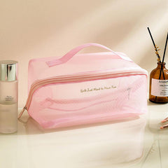 Large Capacity Travel Toiletry Bag for Makeup and Personal Care
