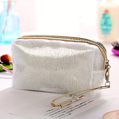 Waterproof Makeup Bag with Wrist Strap for Women Girls